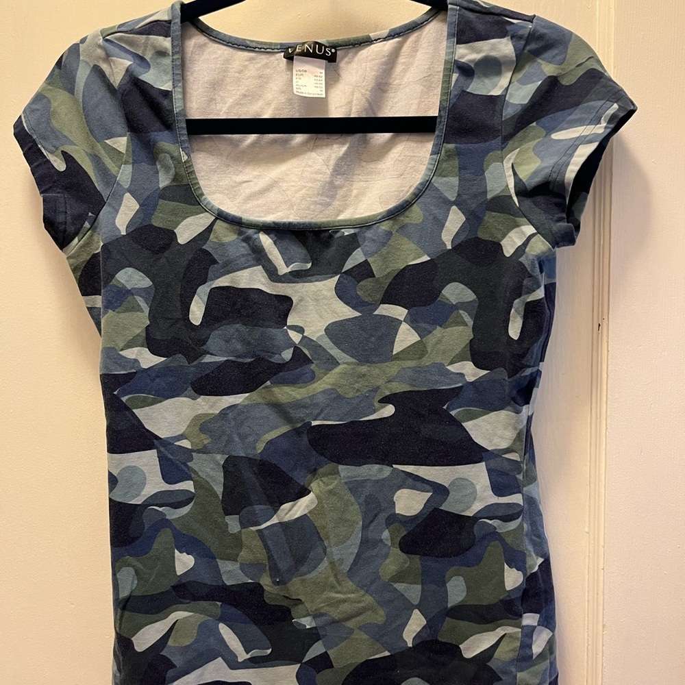 Venus Brand Camo Top